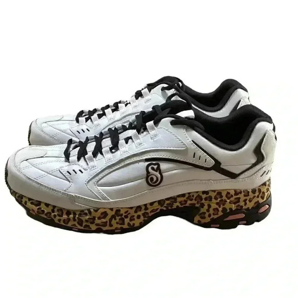 Skechers Snoop Dogg Shoes Men 10 Stamina Bombay Dr. Bombay Leopard Animal NEW